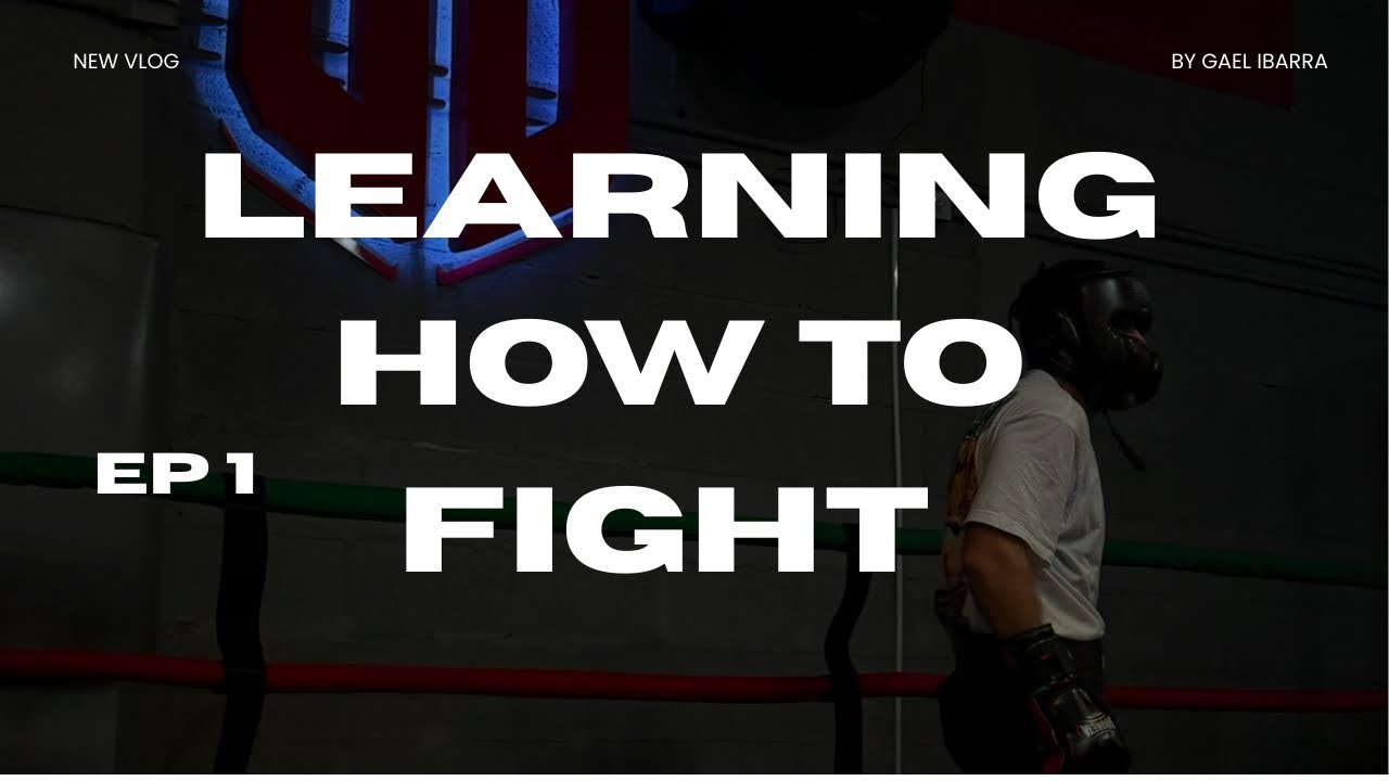 FIRST VIDEO ON LEARNING HOW TO FIGHT! 