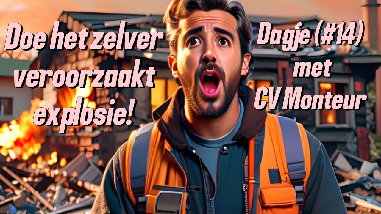 Doe het zelver veroorzaakt explosie! l Dag #14 met cv monteur..