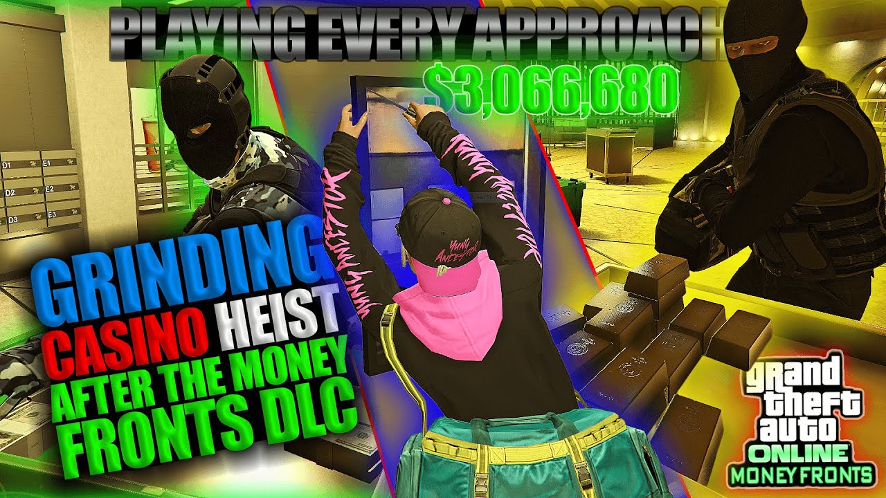 Grinding The Diamond Casino Heist After The Money Fronts DLC, *$3,066,680