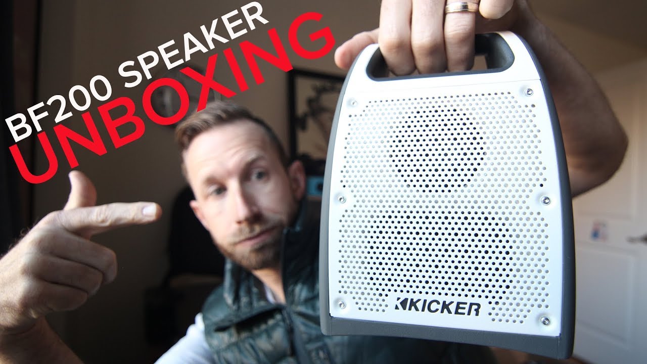 THE BEST BLUETOOTH SPEAKER? The Kicker Audio BF200