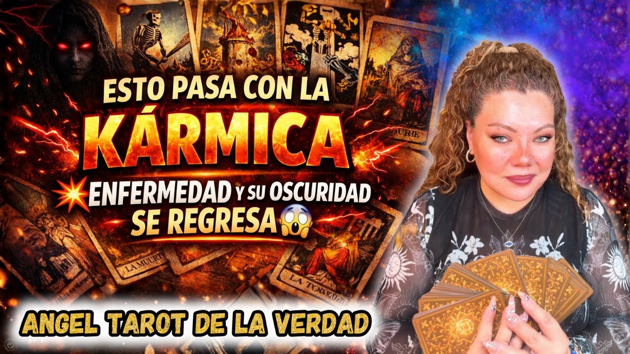 ⚡️LA KÁRMICA ESTÁ PAGANDO TODO⚖️ Su Oscuridad Se Le Regresa y El Universo La Está Despertando🔥