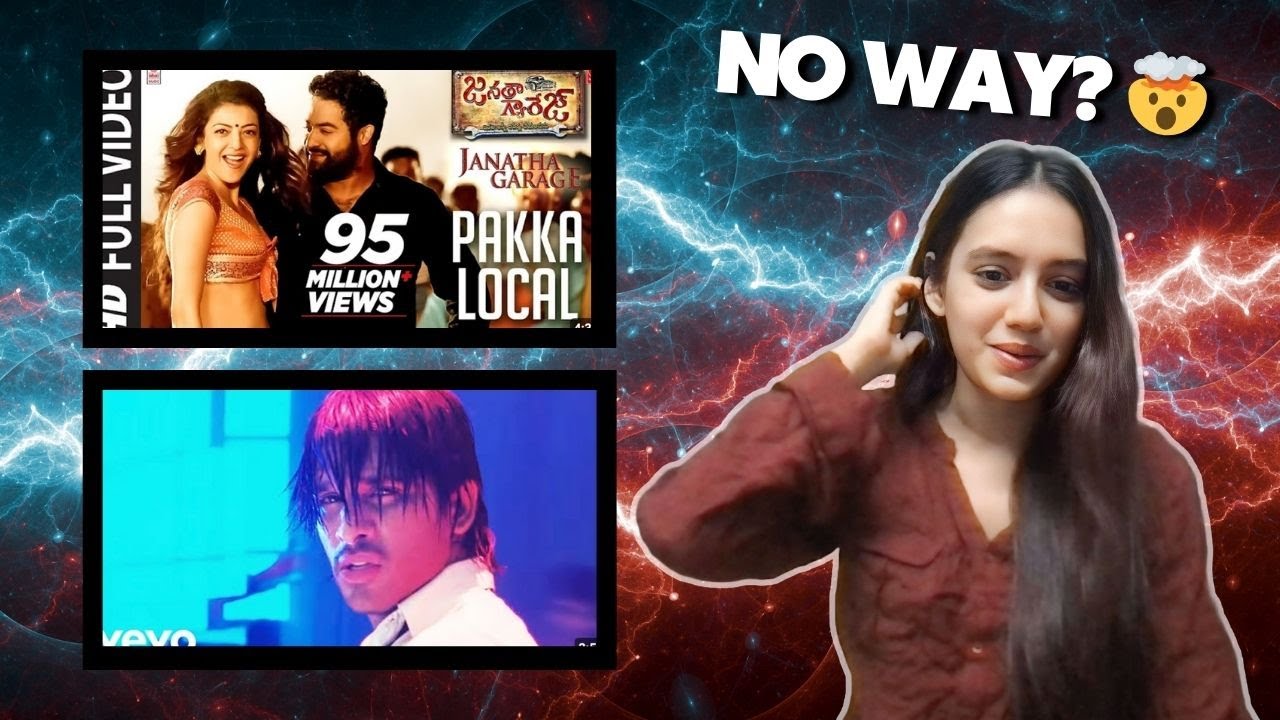 Pakka Local & My Love Is Gone REACTION | Jr. NTR, Allu Arjun | Telugu Song Reaction