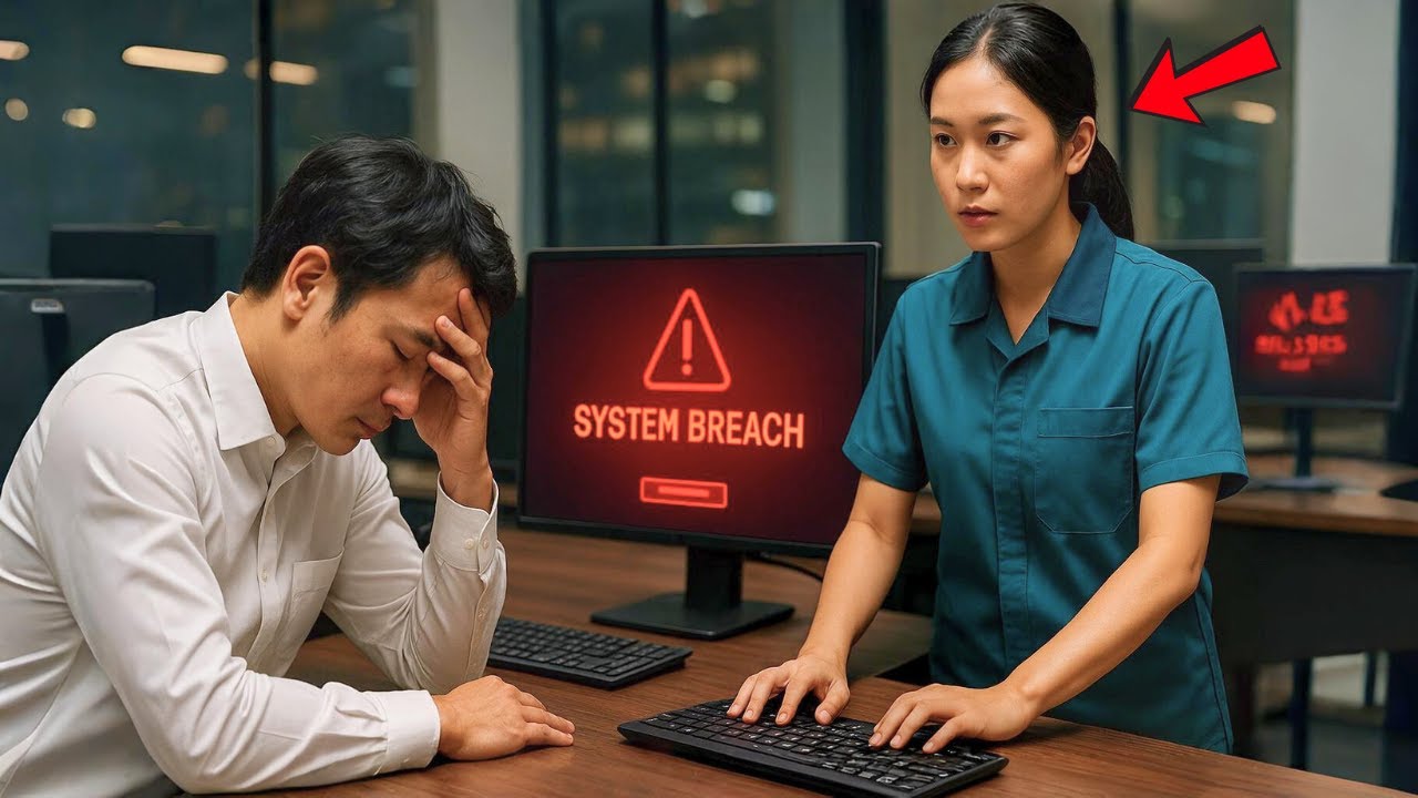 Tỷ Phú Đang Trên Bờ Vực Phá Sản – Không Ngờ Một Câu Nói Của Cô Lao Công Nghèo Đã Cứu Cả Công Ty!