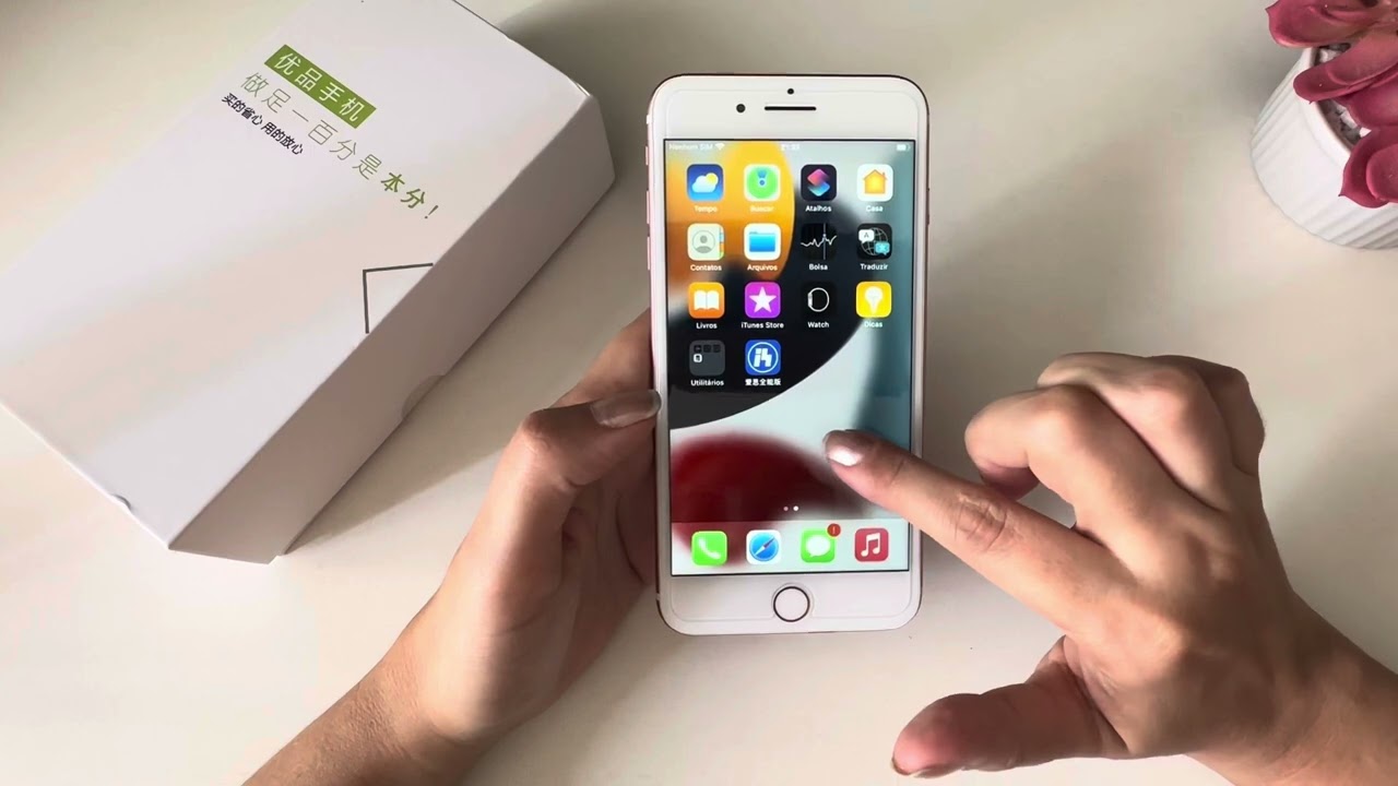 UNBOXING IPHONE 7 PLUS DA SHOPEE VALE A PENA EM 2025??? 