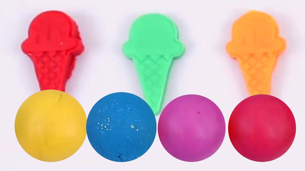 Learn Colors With Play Doh, Kindergarten Videos for Babies