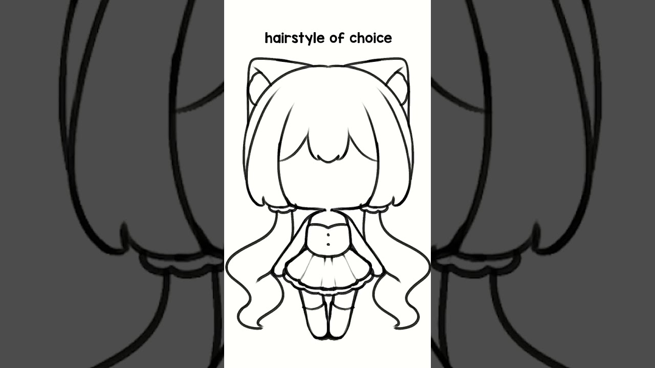 Draw chibi tutorial 