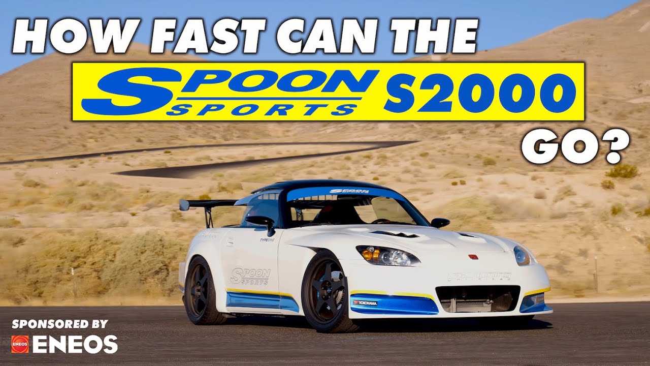 【DAI. DRIVES】Spoon Sports Honda S2000 at Horse Thief Willow Springs - Sponsored by ENEOS Motor Oil