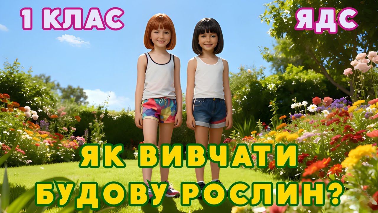 Як вивчати будову рослин? #ЯДС #1Клас #ДітиУкраїни