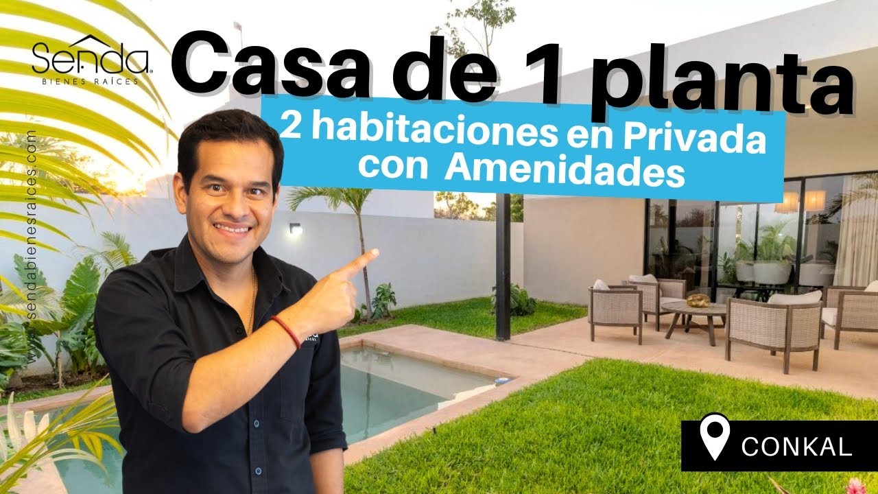 🏡✨ Tu Nuevo Hogar de Una Planta en Aldoria Conkal 📍 Mérida, Yuc 🏡✨