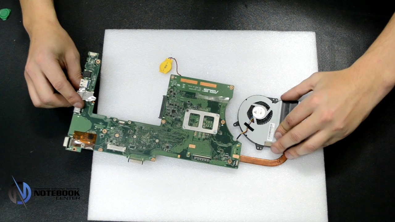 ASUS X501A - Disassembly and cleaning