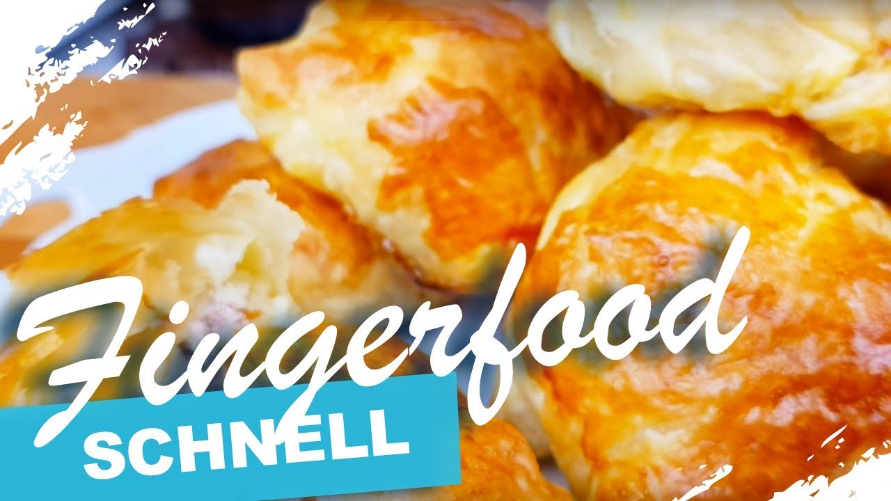 Snacks f&uuml;r G&auml;ste// Fingerfood Rezept ☆schnell☆lecker☆kochen