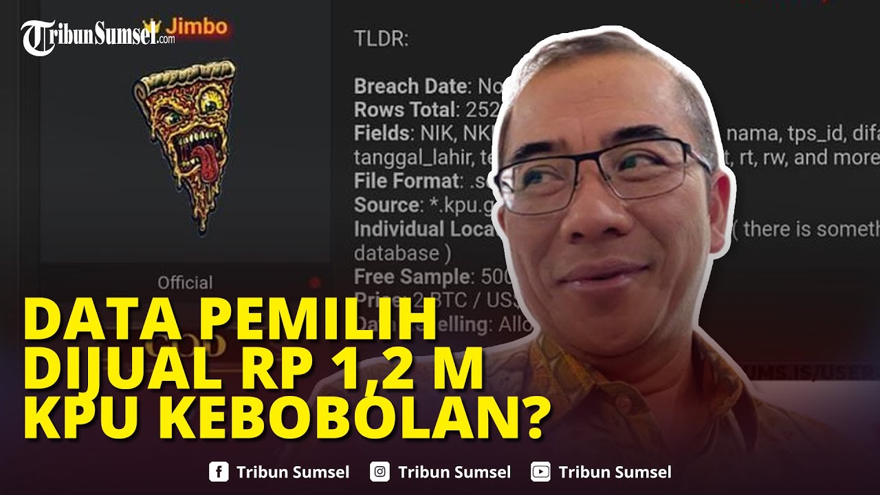 🔴Waduh! Jelang Pemilu 2024, 204 Juta Data Pemilih Bocor Dibobol dan Dijual Hacker, KPU Buka Suara