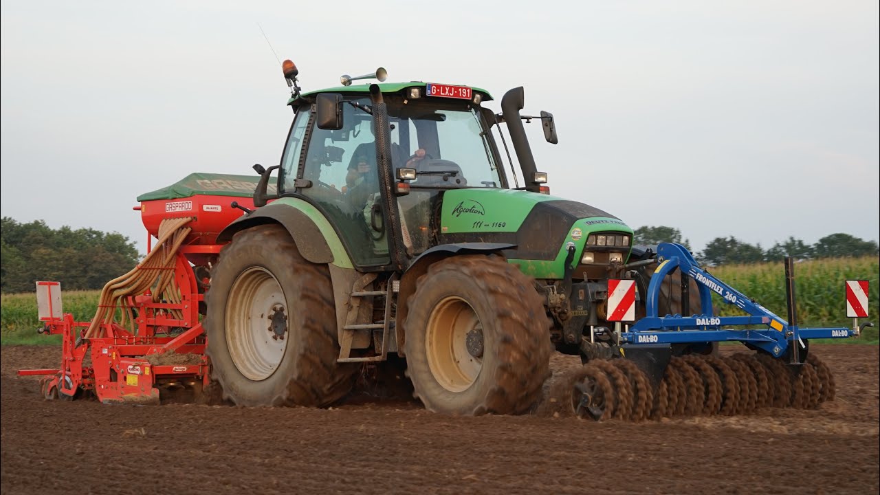 sowing green manure | Deutz-Fhar TTV-1160 | Gaspardo Aliante PLUS 300 | GLM Mertens