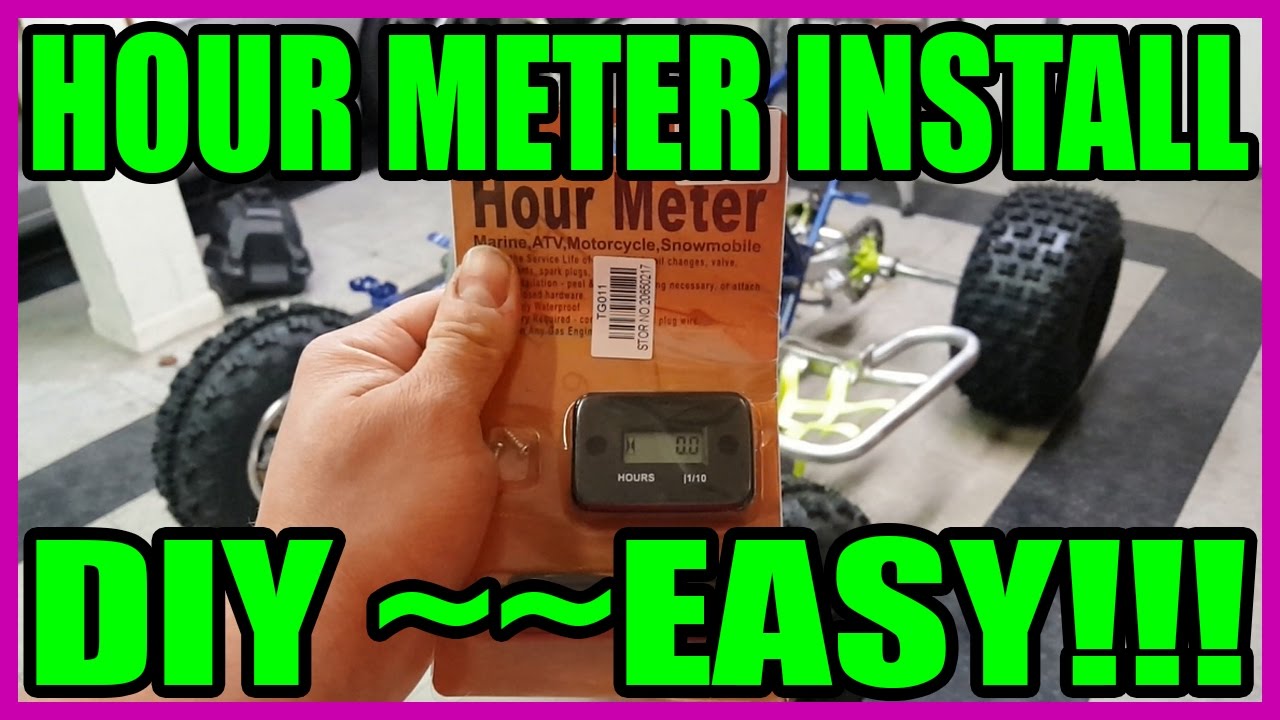 How To Install an Hour Meter | EASY!