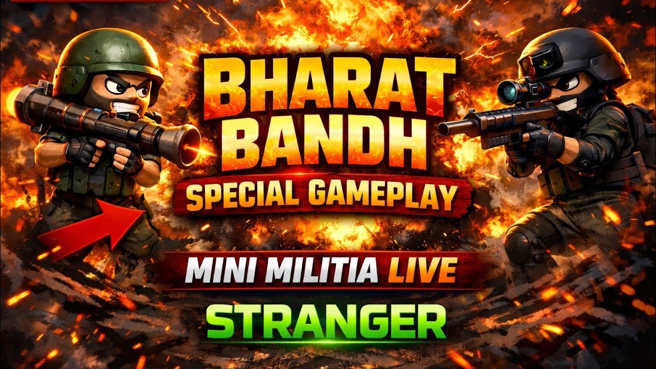 Mini Militia Live| Mini Militia Classic|Old School Fun| Nostalgia| STRANGER Gaming