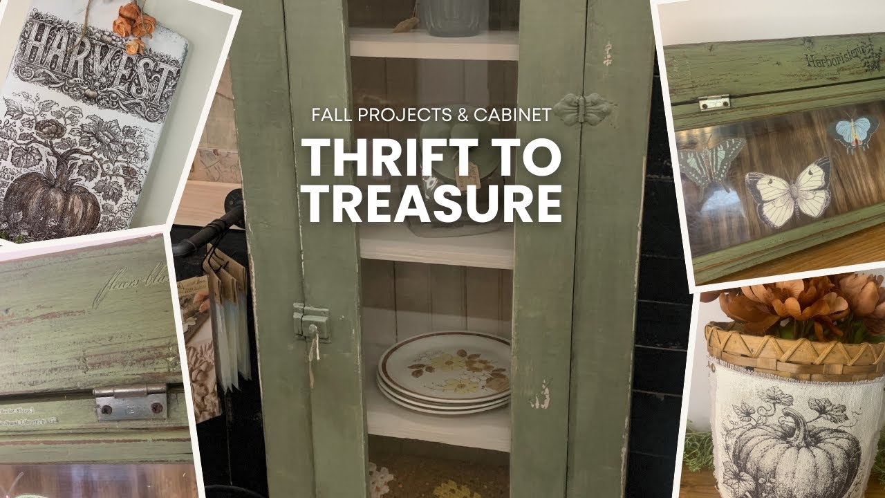 Turning Thrift Store Junk into Fall Treasures