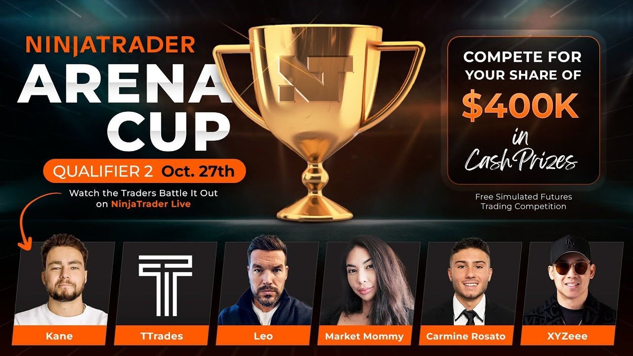 NinjaTrader Live | ARENA CUP DAY 2 w/ Leo, Kane, Xyzeee, TTrades, Carmine + Market Mommy (10/27/25)