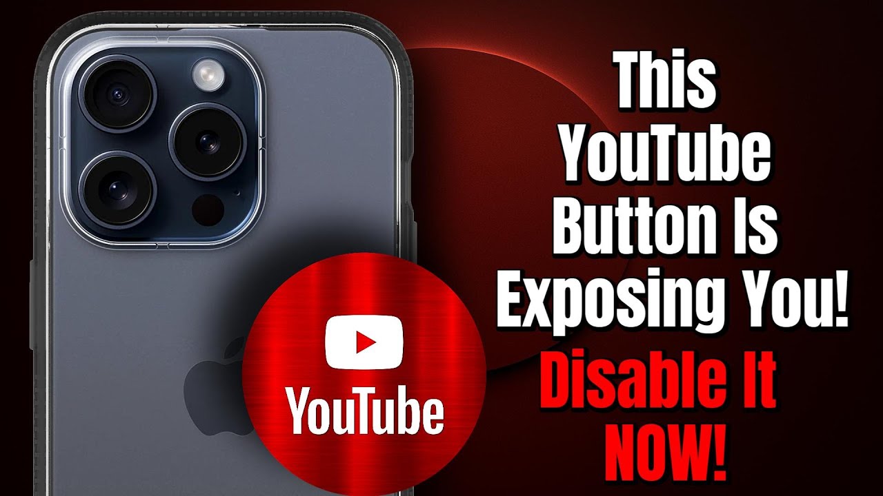 iPhone Users: Turn Off This Hidden YouTube Setting NOW! 🔒 Protect Your Privacy Instantly!