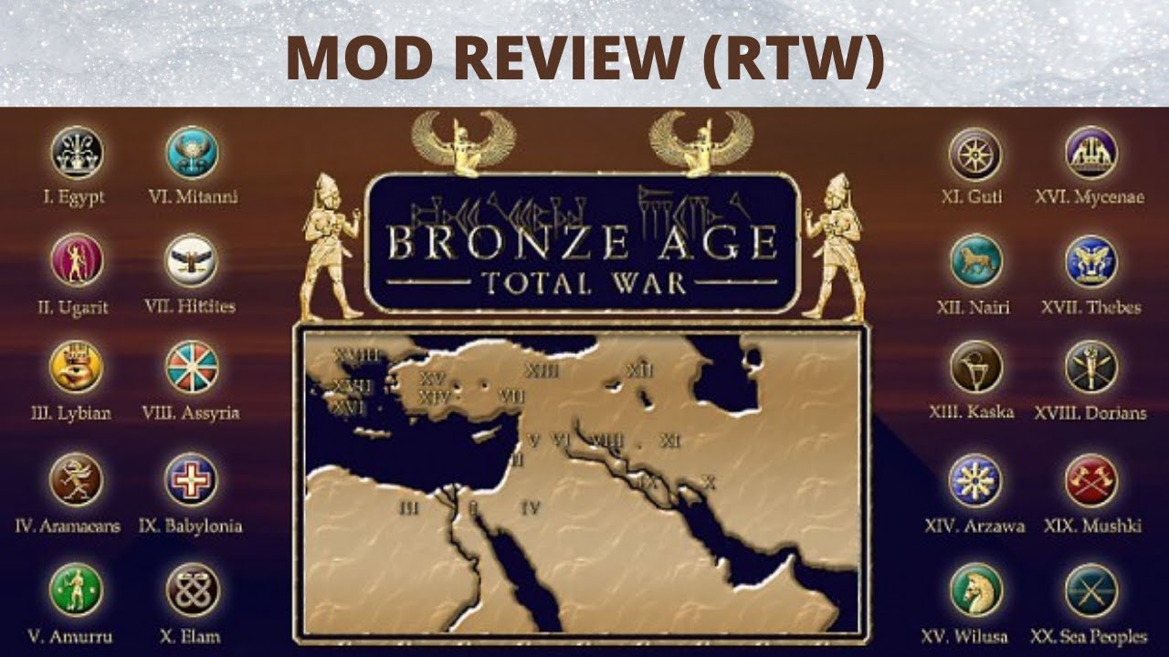 Обзор Bronze Age Total War (мод для Rome Total War)