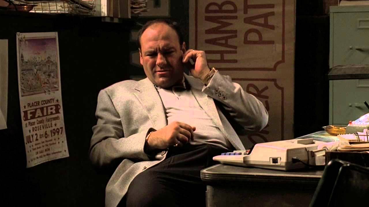 The Sopranos - Tony talks to Patsy about his non-stop mourning