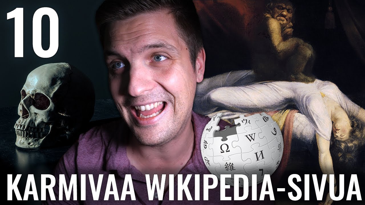 10 KARMIVAA WIKIPEDIA-SIVUA
