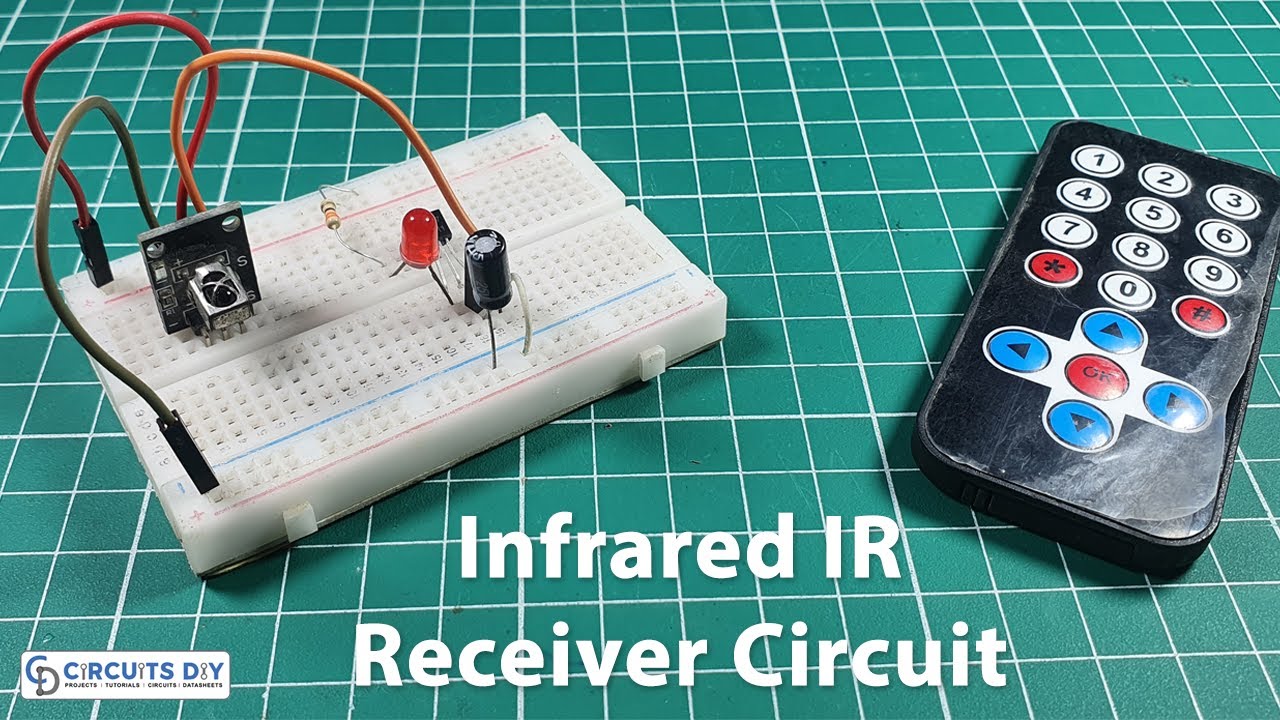 IR Infrared Receiver Module Using VS1838B IR sensor