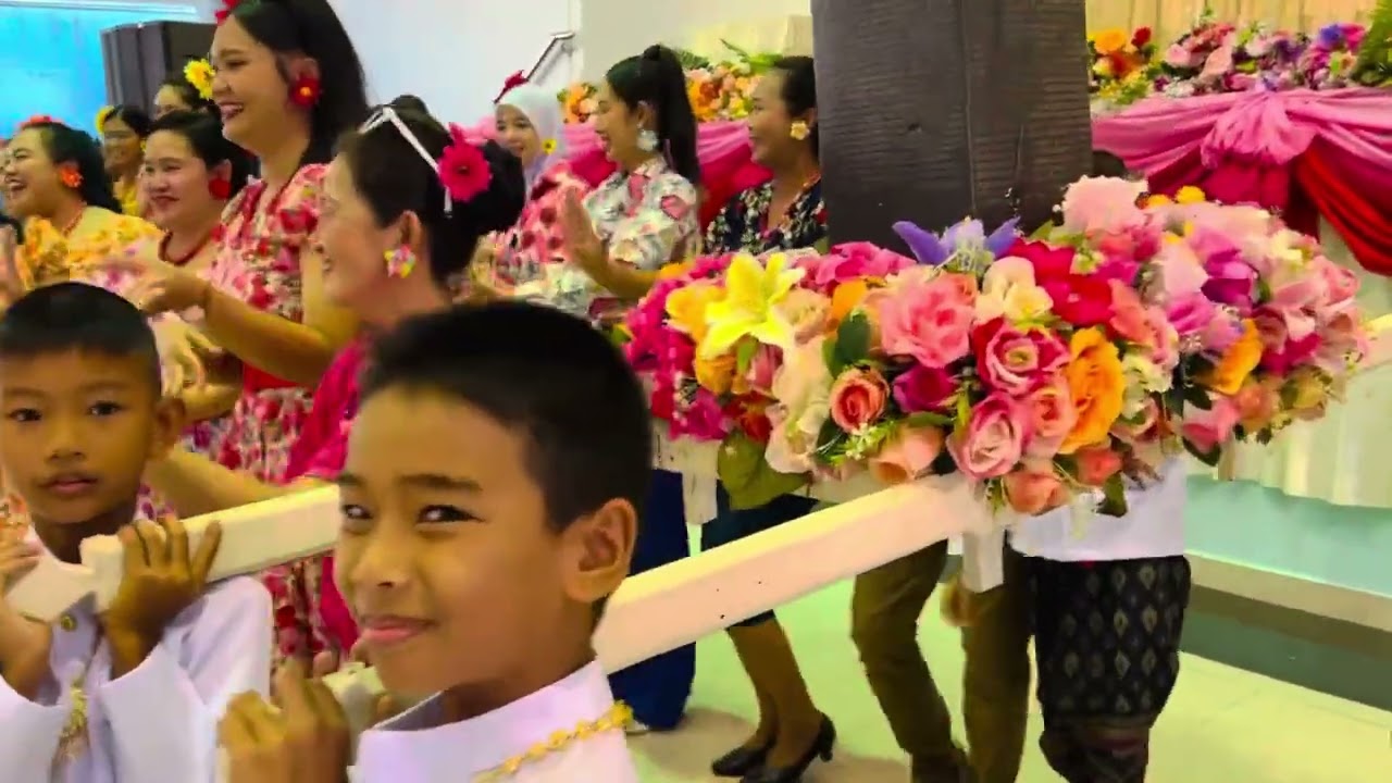 หาดูยาก พิธีอัญเชิญหลักศิลาจารึก วันภาษาไทยแห่งชาติ | อนุบาลพระสมุทรเจดีย์ ปีการศึกษา 2566