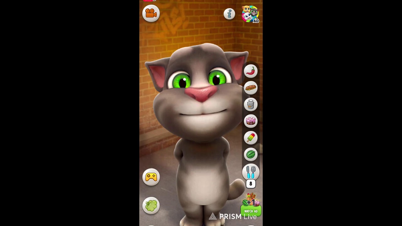 Игра Talking Tom #прямая трансляция #часть 3