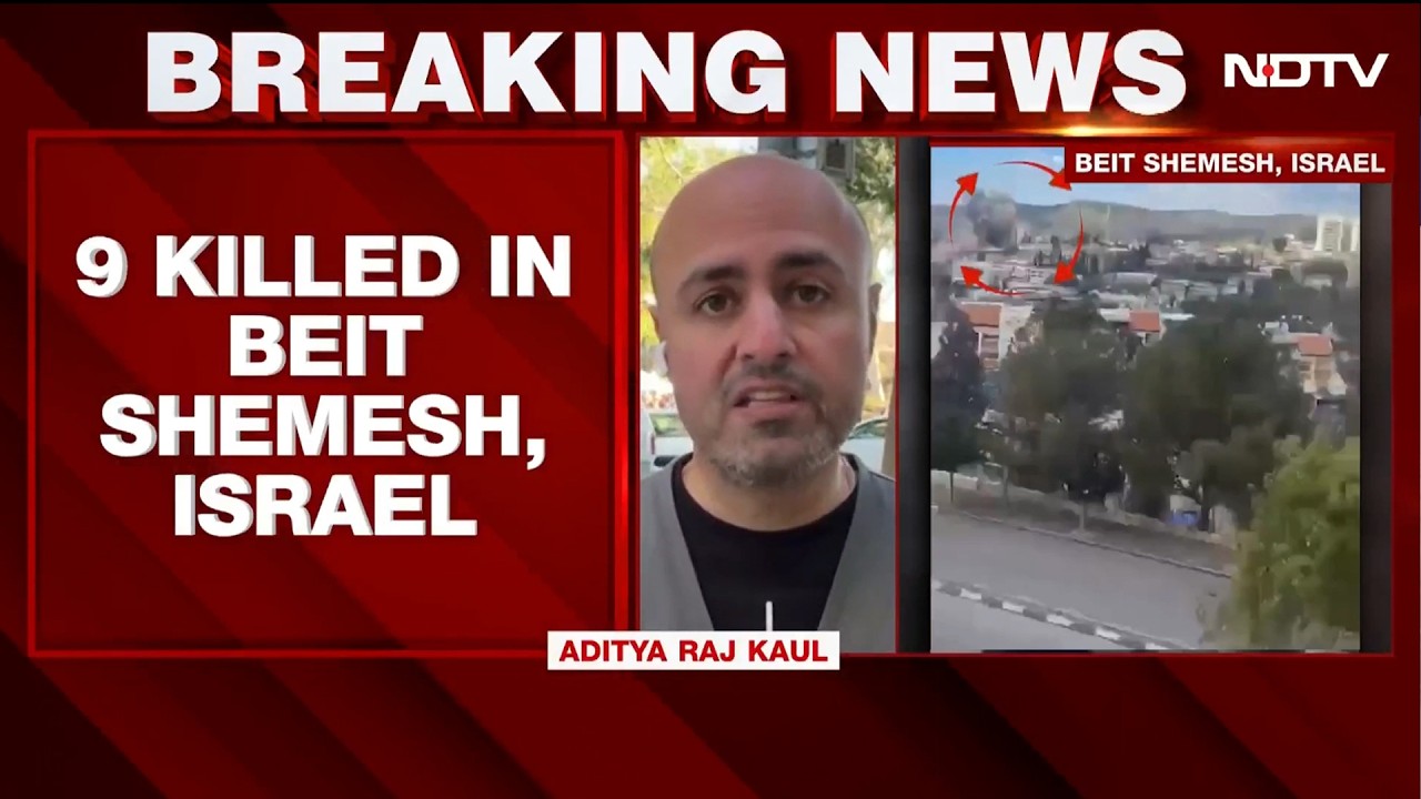 Iran Attacks Israel | 9 Dead In Iran Strikes On Israel In Response To Khamenei's killing