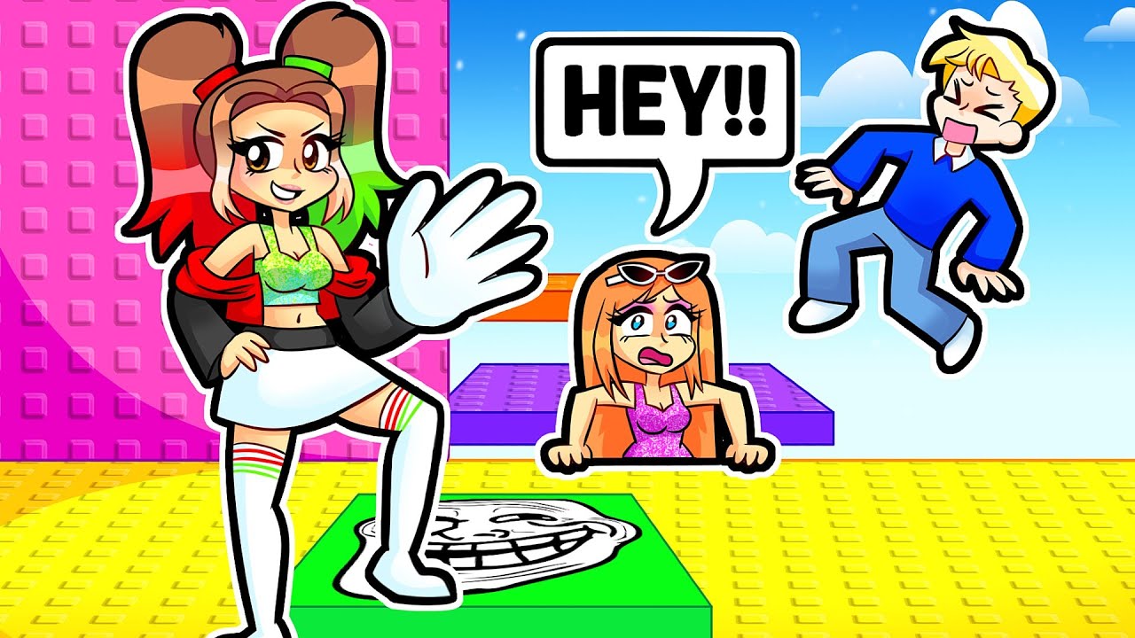 TROLLING My FRIENDS in Roblox SLAP TOWER!