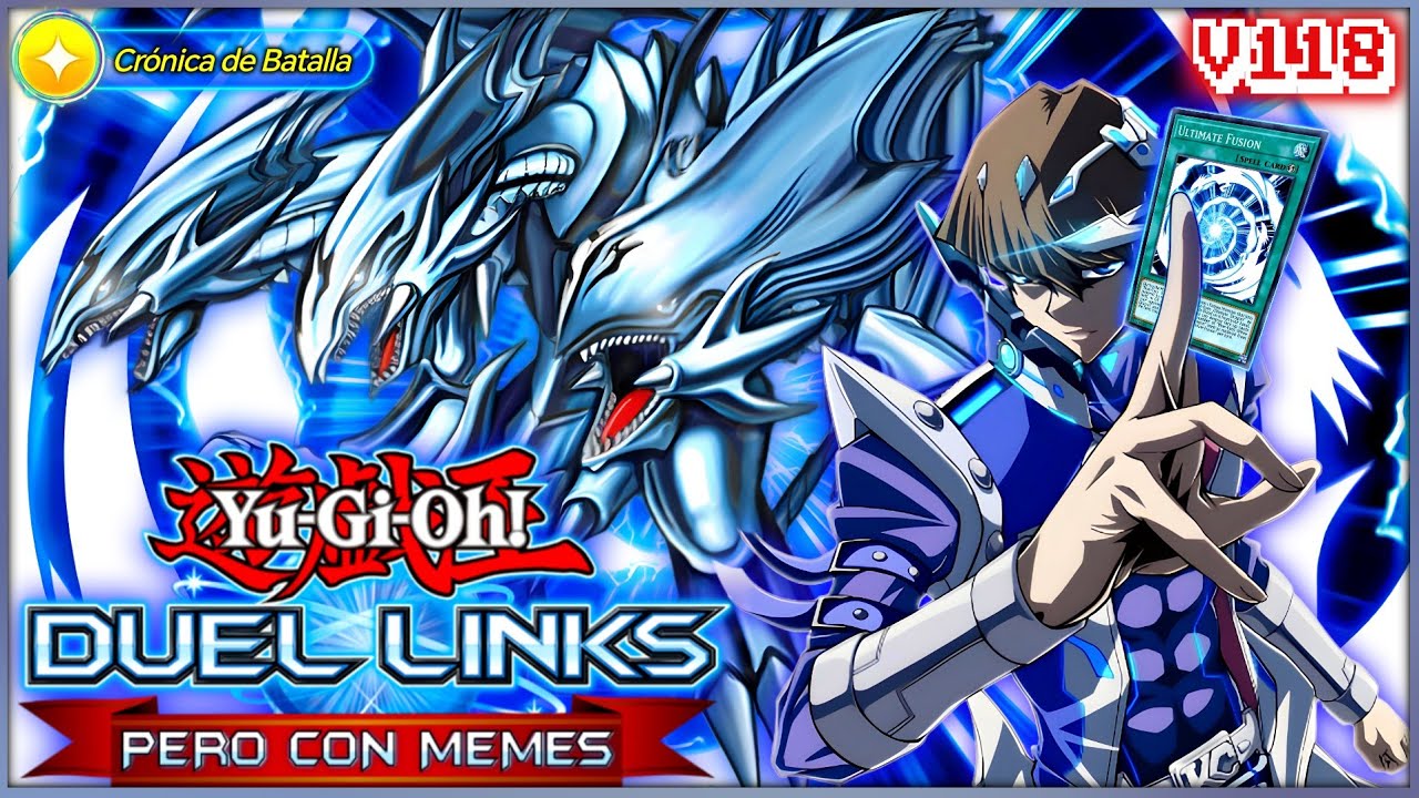 CANJEANDO LADRILLOS DE OJOS AZULES!! [BLUE-EYES CHRONICLE DECK] || DUEL LINKS PERO CON MEMES - v118