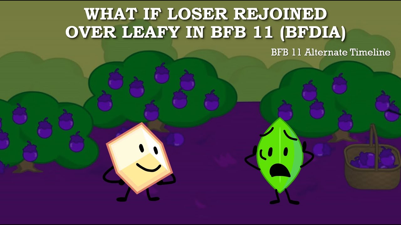 BFB 11: What if Loser rejoined over Leafy? (Part 4: BFDIA)
