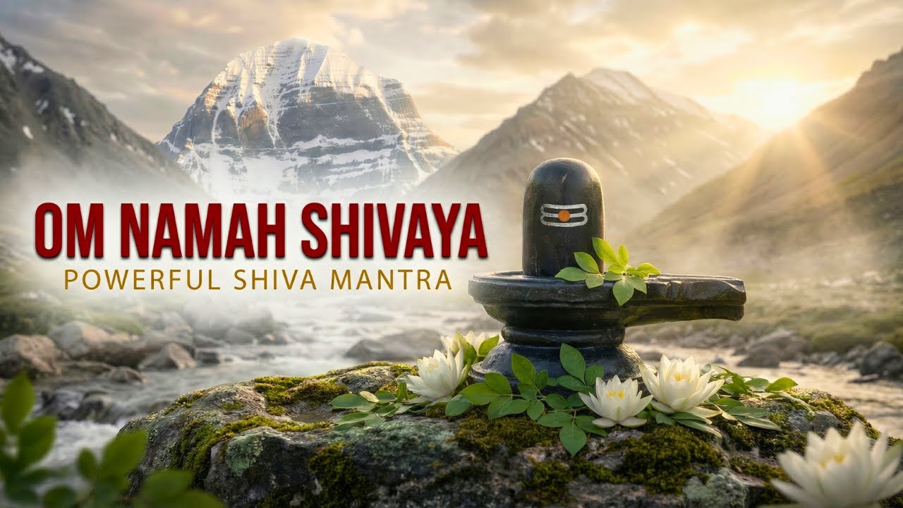 Om Namah Shivaya | 108 Times Powerful Shiva Mantra for Deep Meditation, Healing & Peace