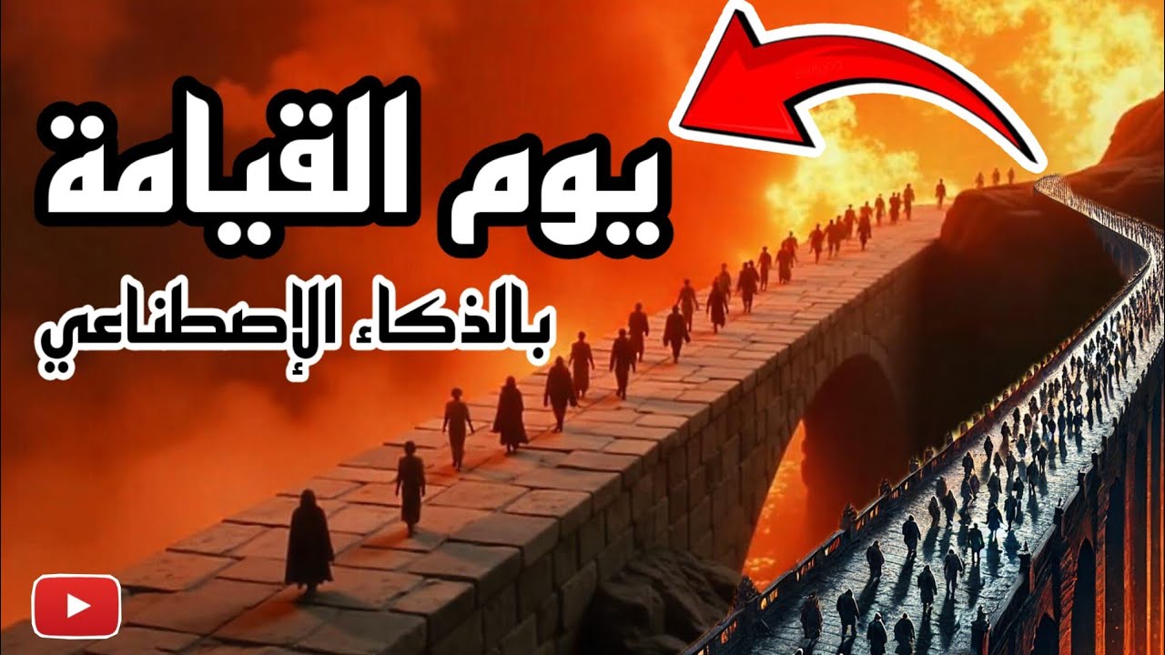 يوم القيامة بالذكاء الإصطناعي: هذ بالذكاء الإصطناعي فما بالك باليوم القيامة الحقيقي😱