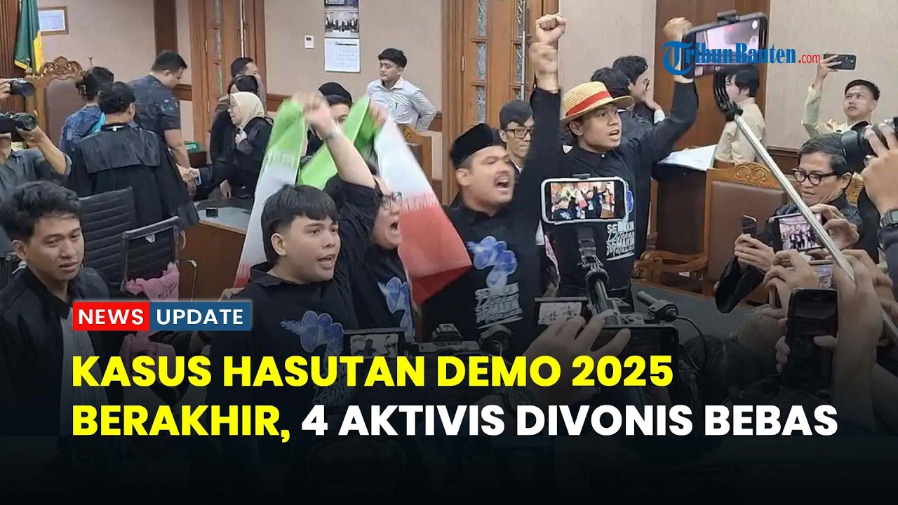 Delpedro Cs Divonis Bebas dalam Kasus Demonstrasi Agustus 2025