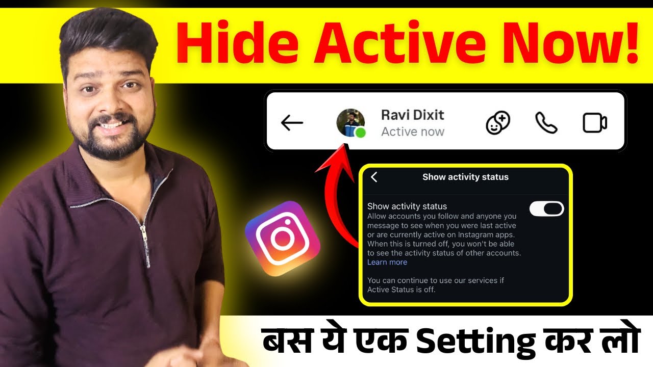 Instagram Par Online Hote Huye Bhi Offline Kaise Dikhen 2026 | Instagram Online Hide Kaise Kare