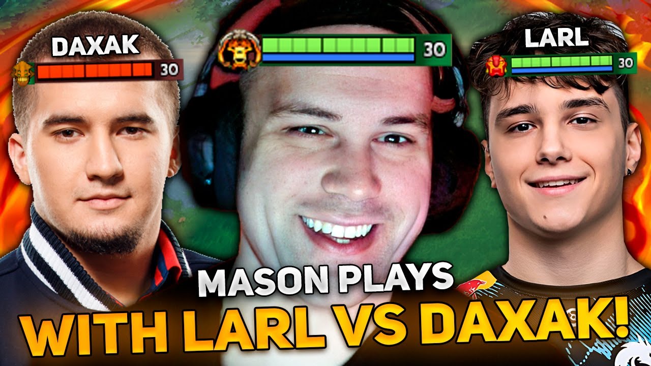 MASON CLINKZ with TEAM SRIPIT LARL vs DAXAK! | MASAO plays CLINKZ on 12K MMR!!!