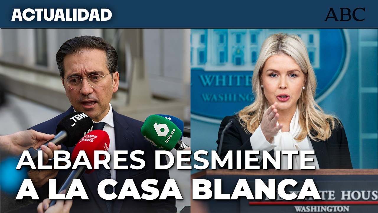 TENSIÓN entre ESPAÑA y CASA BLANCA: Albares desmiente la cooperación con el ejército estadounidense