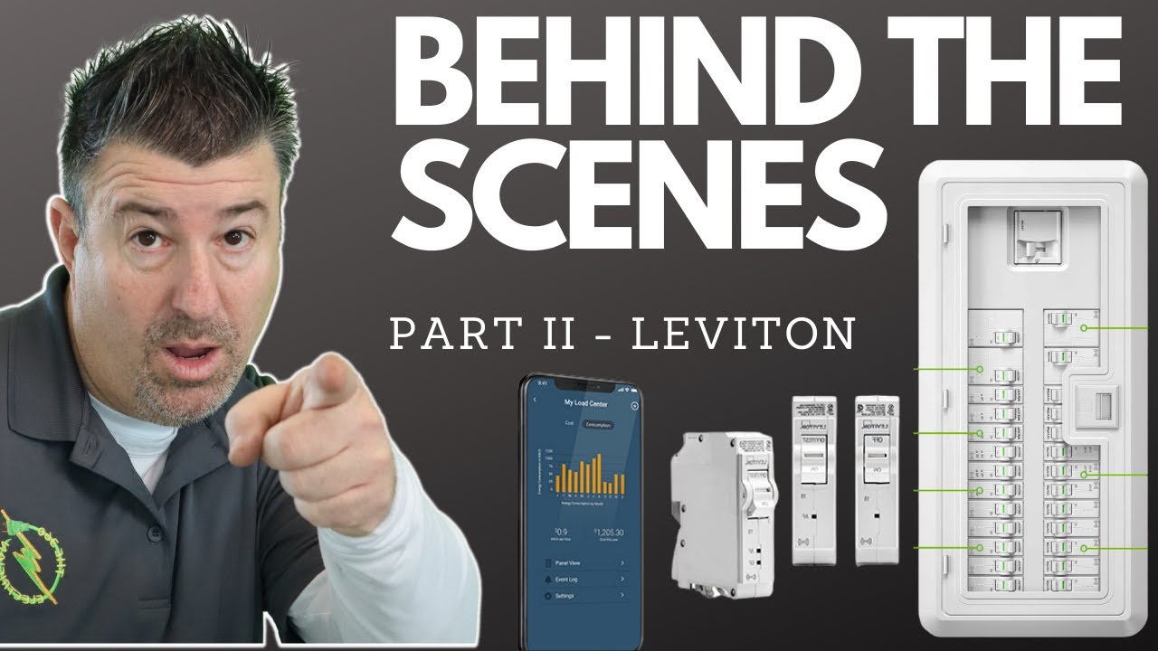 Leviton Smart Panel Arrives! Behind the scene #electricalcontractor #electrician #leviton