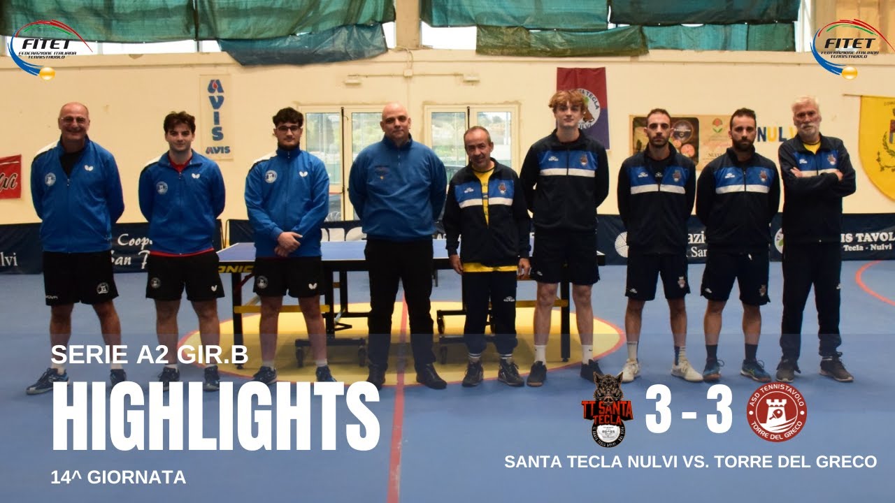 Serie A2 Gir.B: Santa Tecla Nulvi vs. Torre del Greco 3-3