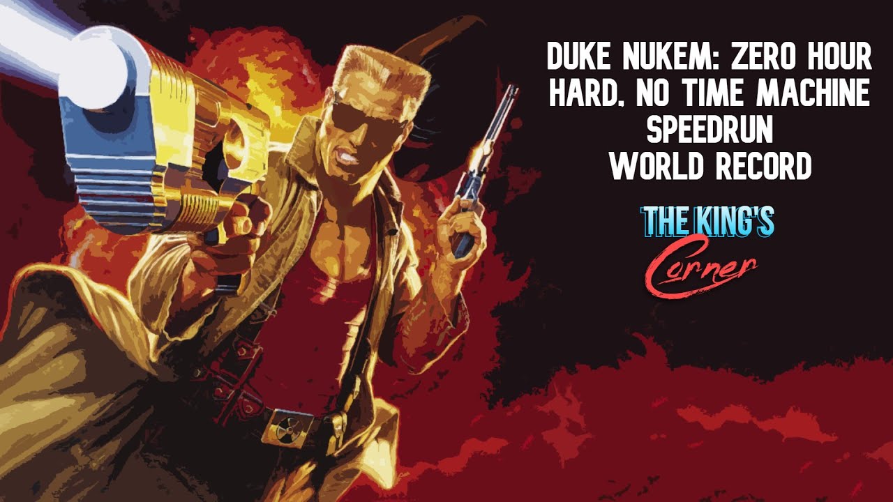 Duke Nukem Zero Hour: Hard NTM Speedrun World Record 1H 39M 30S (Emulator)