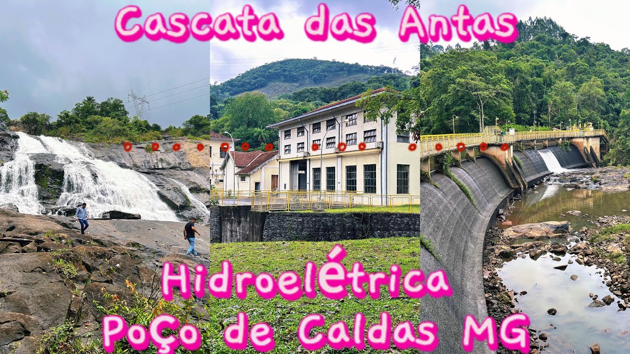 Cascata das Antas -Cachoeira e Hidroelétrica Poços de Caldas Mg