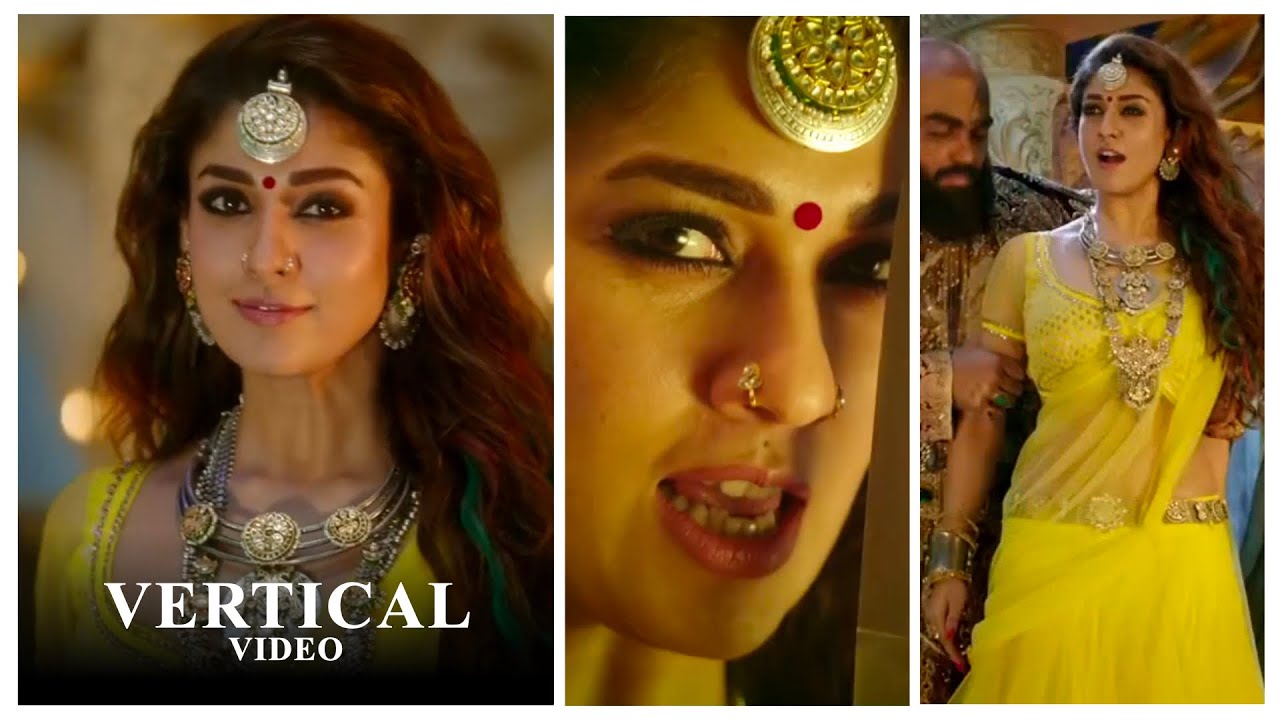 Nayanthara | Oyaa Oyaa | Vertical Video | Kaashmora | Info | UHD | Yellow | Actress Version
