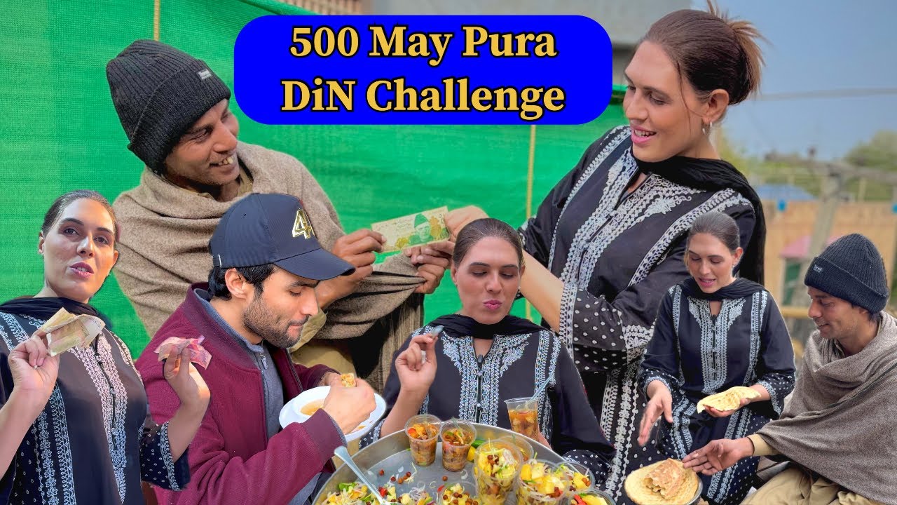 500 May Pura Din Challenge | Challenge Vlog | @DesiVloggeeSavera-y5g #challenge #vlogs #desivlogger 