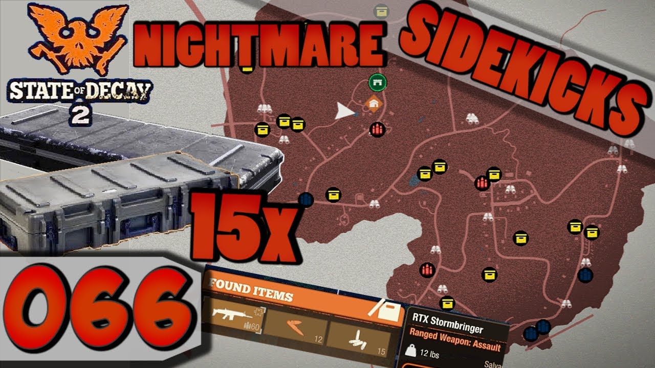 All 15 Hidden Weapon caches/crates (Drucker County) | State of Decay 2 JE Nightmare Zone #66 w/ Tips