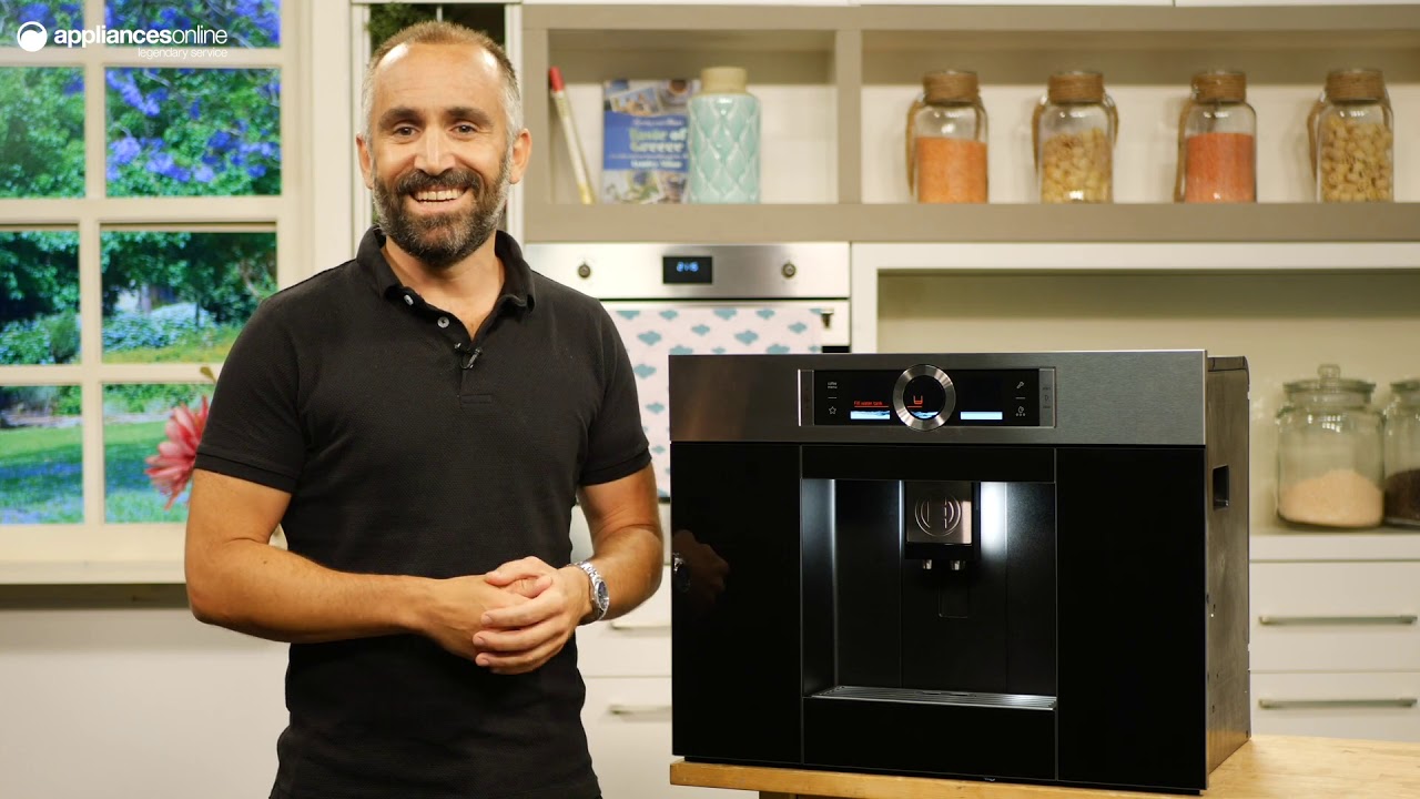 Product Review: Bosch CTL636ES1 Built In Coffee Machine