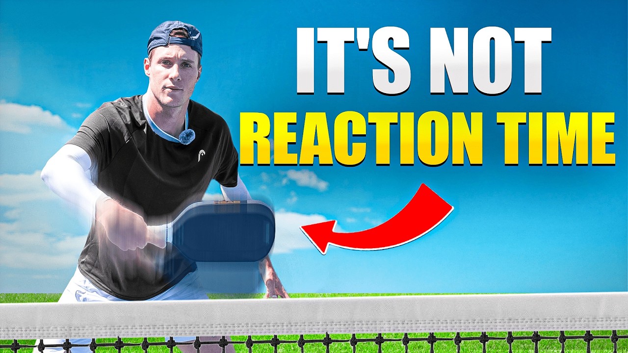 The Real Secret to FAST HANDS in Pickleball (Try This)