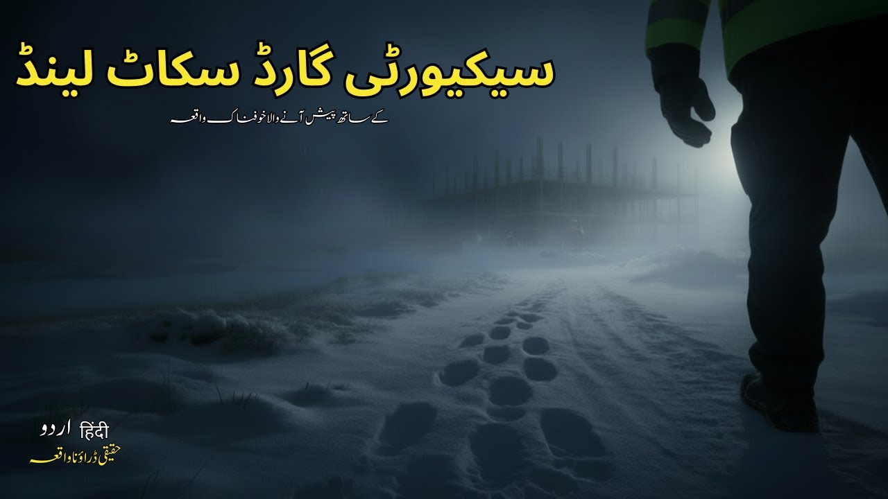 A Scary True Security Guard Horror Story in Scotland | Late Night Story in Hindi Urdu