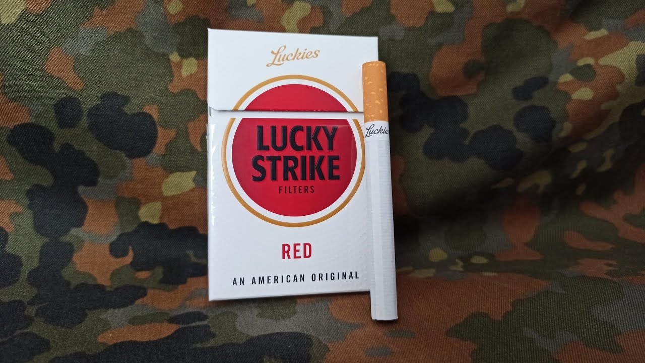 Американский Lucky Strike Red! 🇺🇸