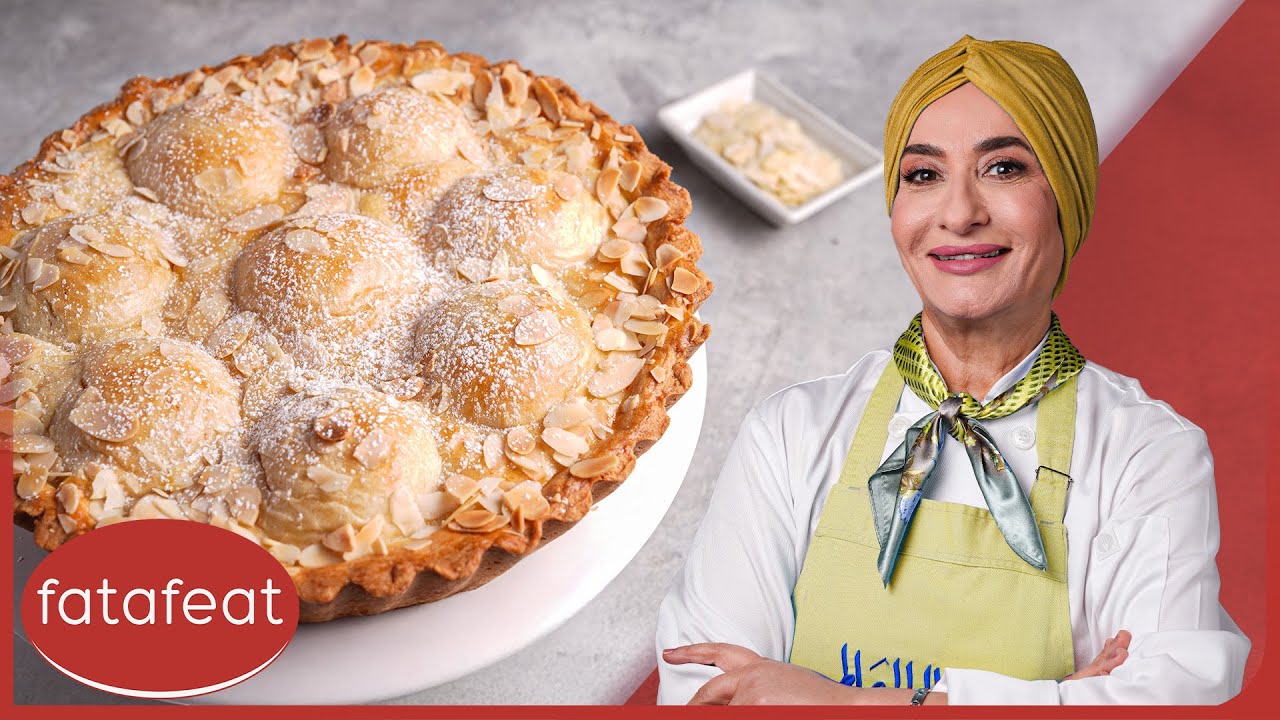 تارت بالخوخ | مطبخ منال العالم حلويات